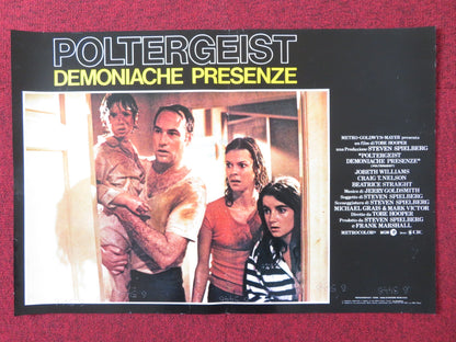 POLTERGEIST - F ITALIAN FOTOBUSTA POSTER SPIELBERG CRAIG T. NELSON 1982 Rendezvous Cinema Movie posters