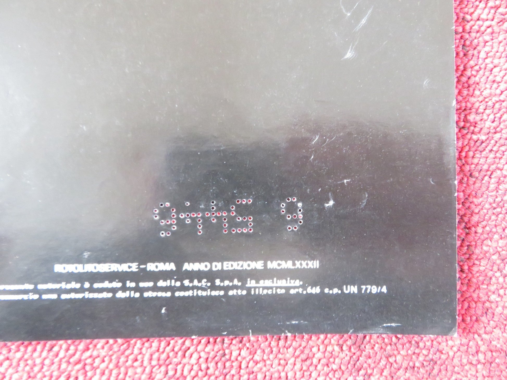 POLTERGEIST - G ITALIAN FOTOBUSTA POSTER SPIELBERG CRAIG T. NELSON 1982 Rendezvous Cinema Movie posters