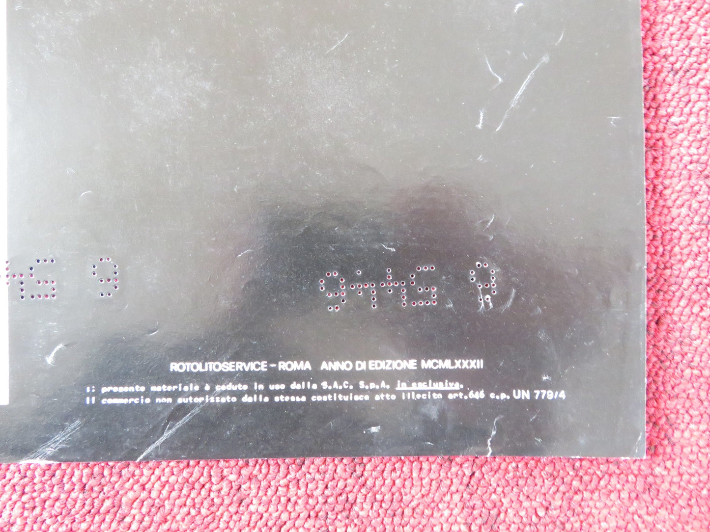 POLTERGEIST - H ITALIAN FOTOBUSTA POSTER SPIELBERG CRAIG T. NELSON 1982 Rendezvous Cinema Movie posters