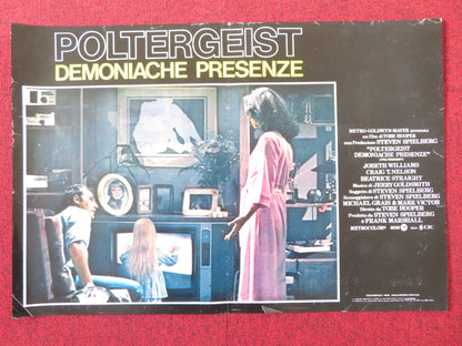 POLTERGEIST - H ITALIAN FOTOBUSTA POSTER SPIELBERG CRAIG T. NELSON 1982 Rendezvous Cinema Movie posters