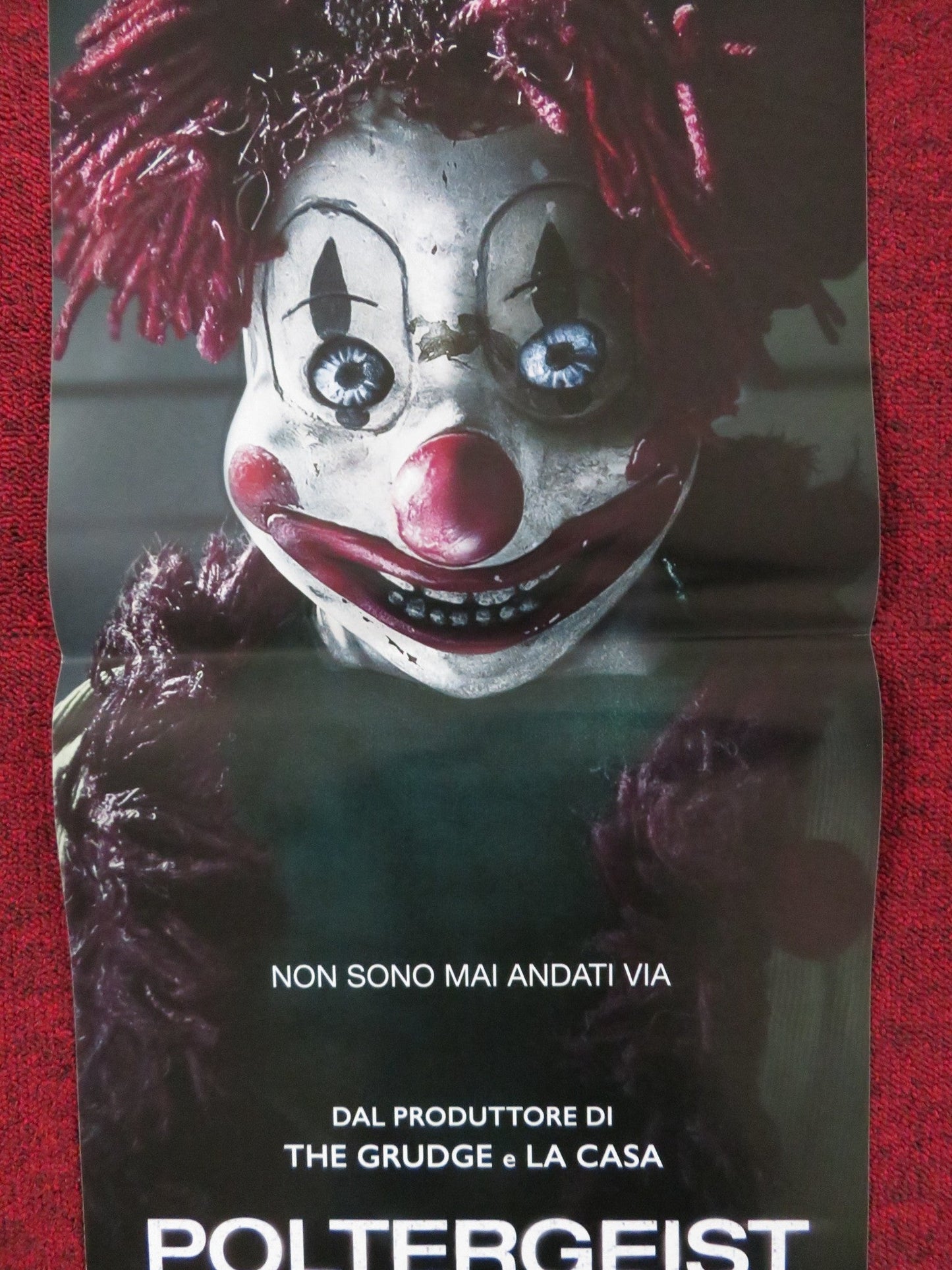 POLTERGEIST ITALIAN LOCANDINA POSTER SAM ROCKWELL ROSEMARIE DEWITT 2015 Rendezvous Cinema Movie posters