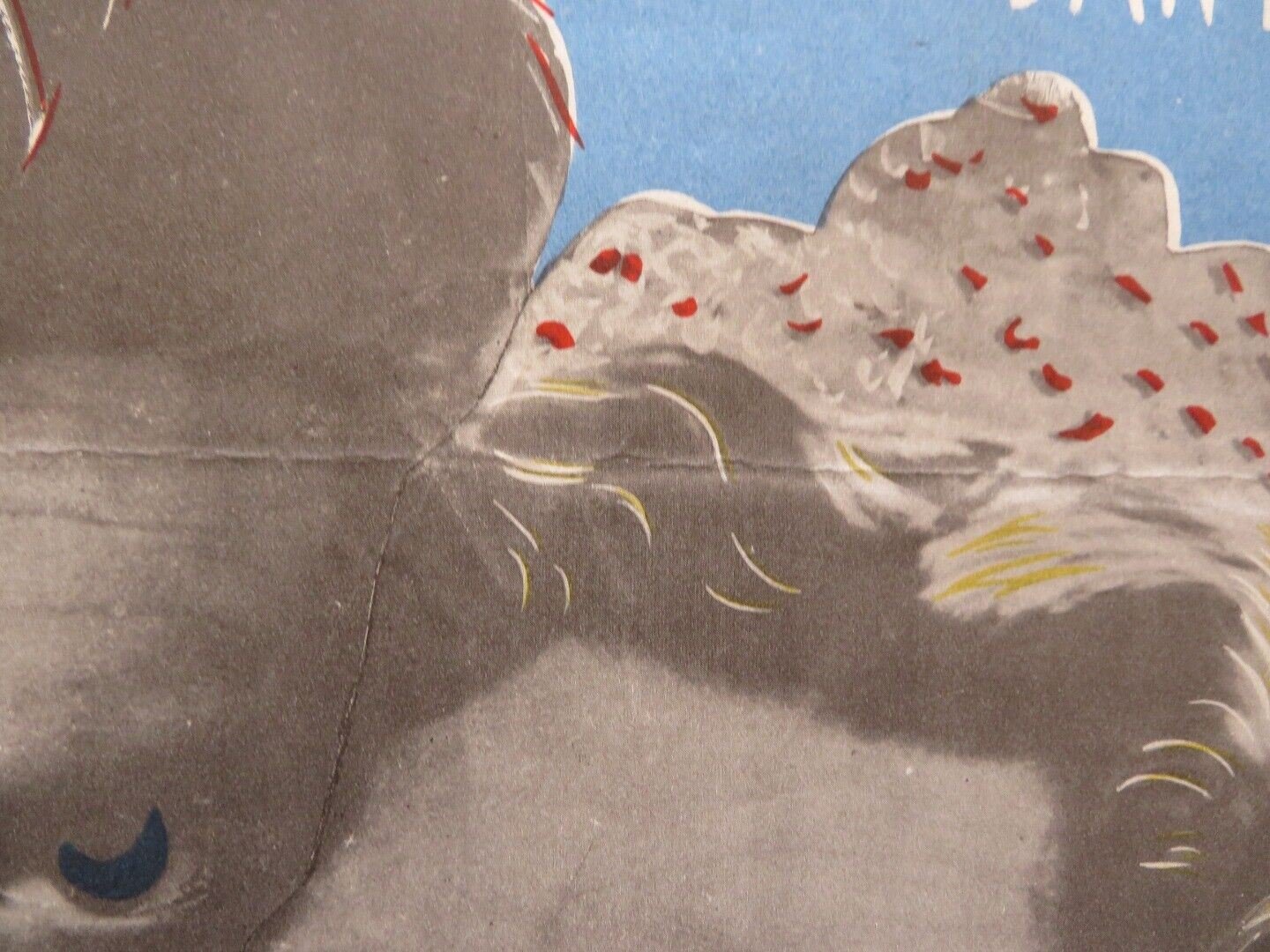 PONOCNI LJUBDAVNICI /THE LOVERS OF MIDNIGHT YUGOSLAVIAN (19"x 27.5") POSTER 1953 Movie posters