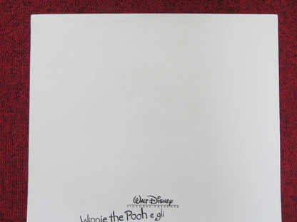 POOH'S HEFFALUMP MOVIE ITALIAN LOCANDINA POSTER DISNEY JIM CUMMINGS 2005 Rendezvous Cinema Movie posters