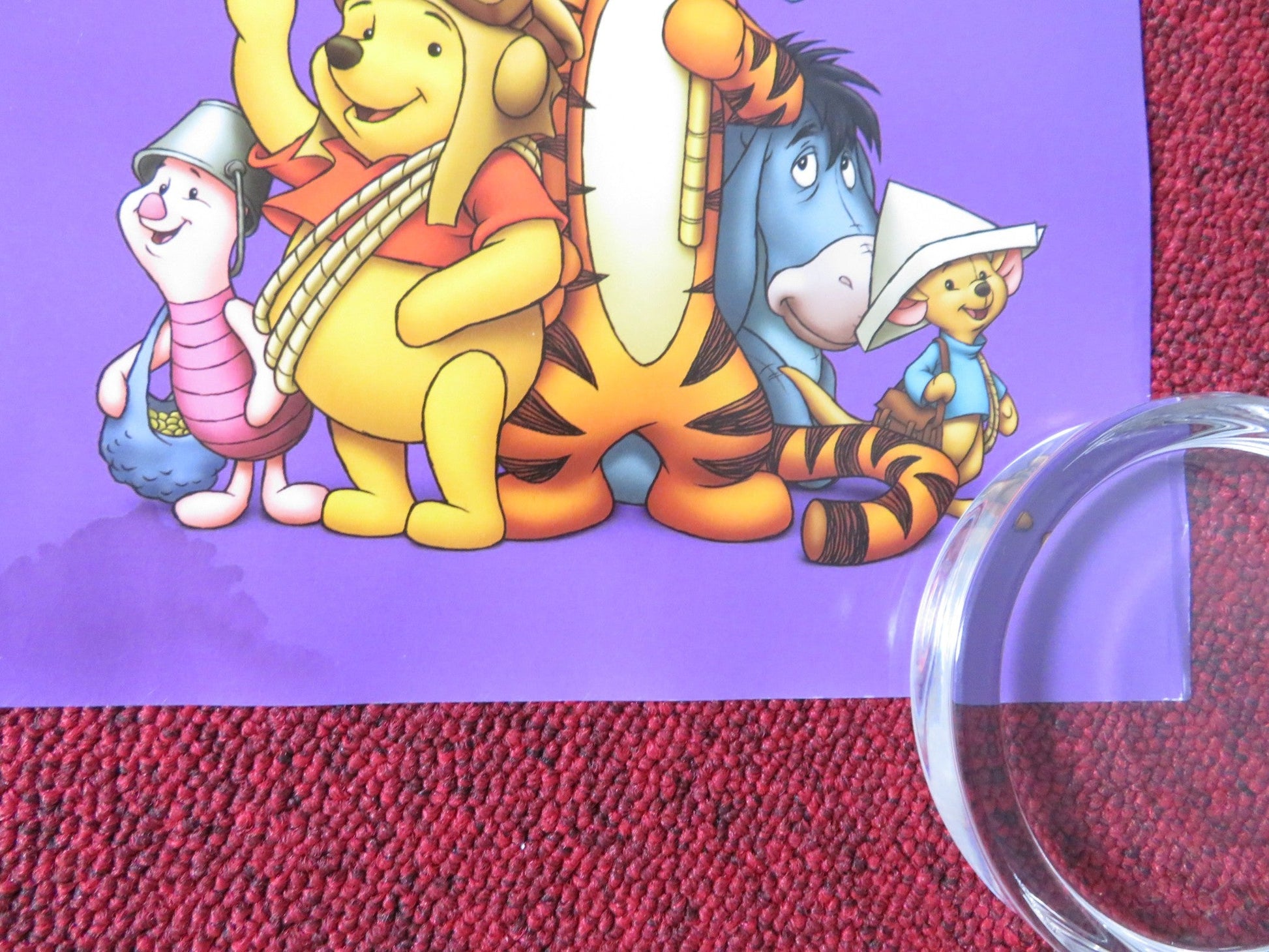 POOH'S HEFFALUMP MOVIE US ONE SHEET ROLLED POSTER DISNEY JIM CUMMINGS 2005 Rendezvous Cinema Movie posters