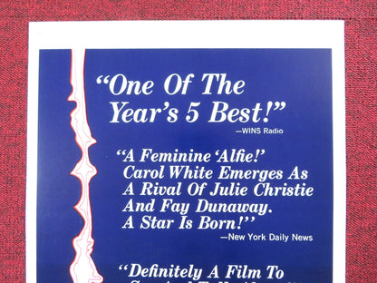 POOR COW US INSERT (14"x 36") POSTER TERENCE STAMP CAROL WHITE 1968 Rendezvous Cinema Movie posters