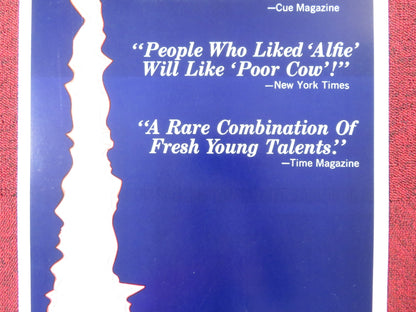 POOR COW US INSERT (14"x 36") POSTER TERENCE STAMP CAROL WHITE 1968 Rendezvous Cinema Movie posters