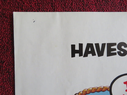 POPEYE FOLDED US ONE SHEET POSTER ROBIN WILLIAMS SHELLEY DUVALL 1980 Rendezvous Cinema Movie posters