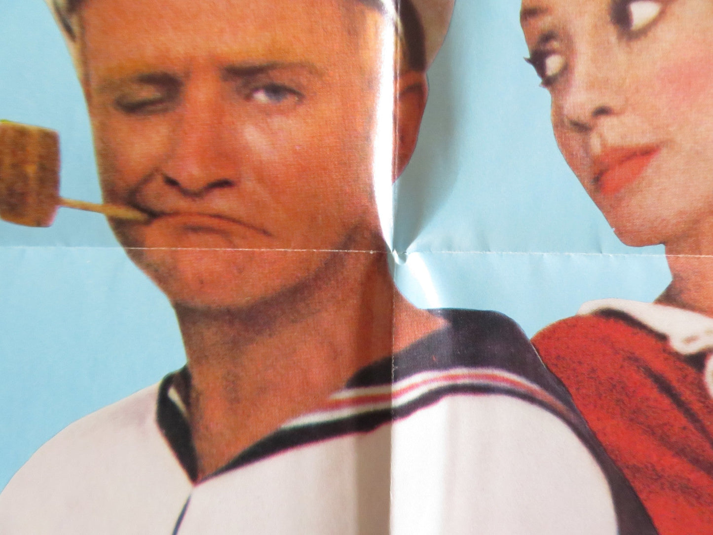 POPEYE FOLDED US ONE SHEET POSTER ROBIN WILLIAMS SHELLEY DUVALL 1980 Rendezvous Cinema Movie posters