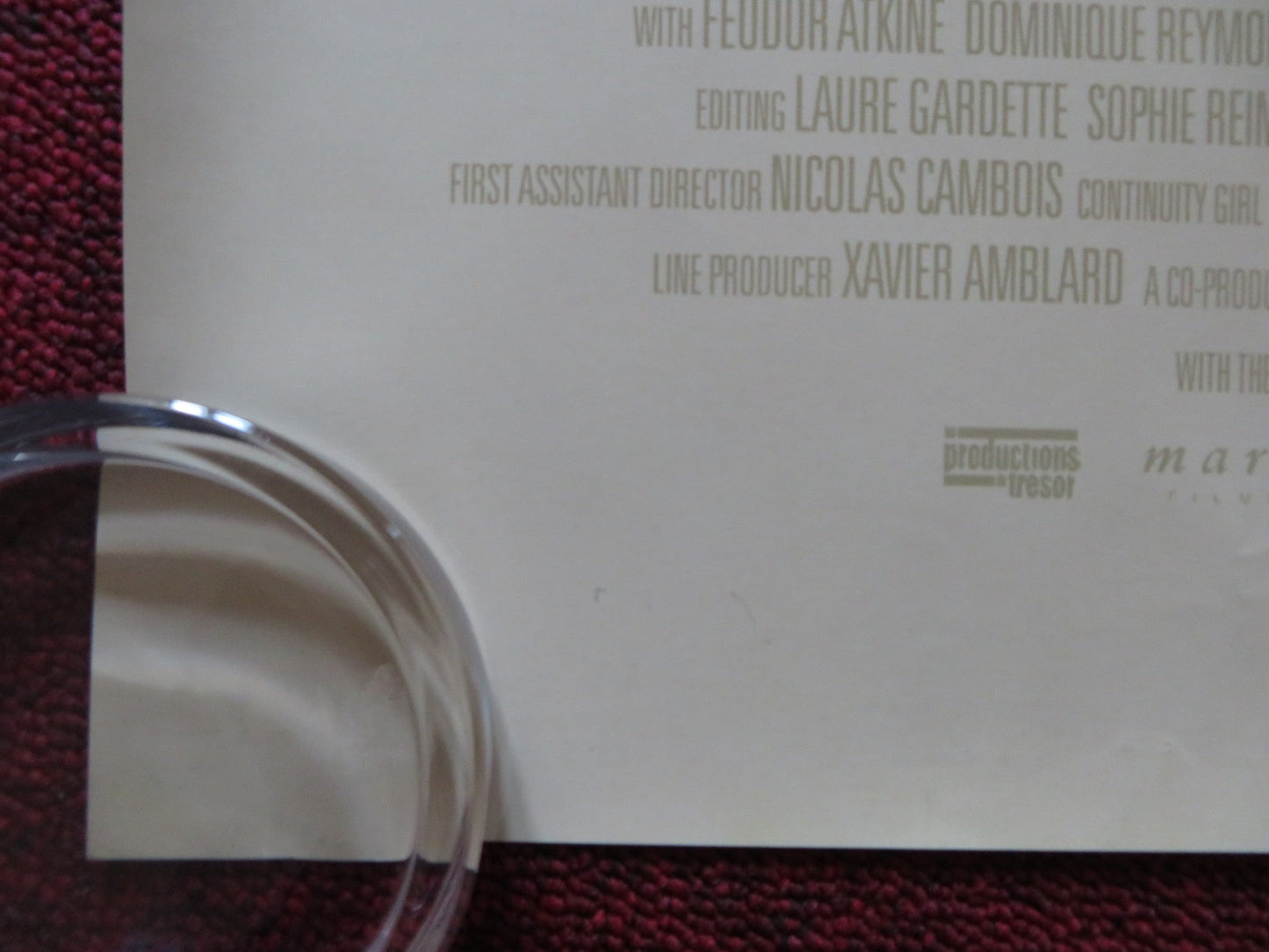 POPULAIRE UK QUAD (30"x 40") ROLLED POSTER ROMAIN DURIS DEBORAH FRANCOIS 2012 Rendezvous Cinema Movie posters