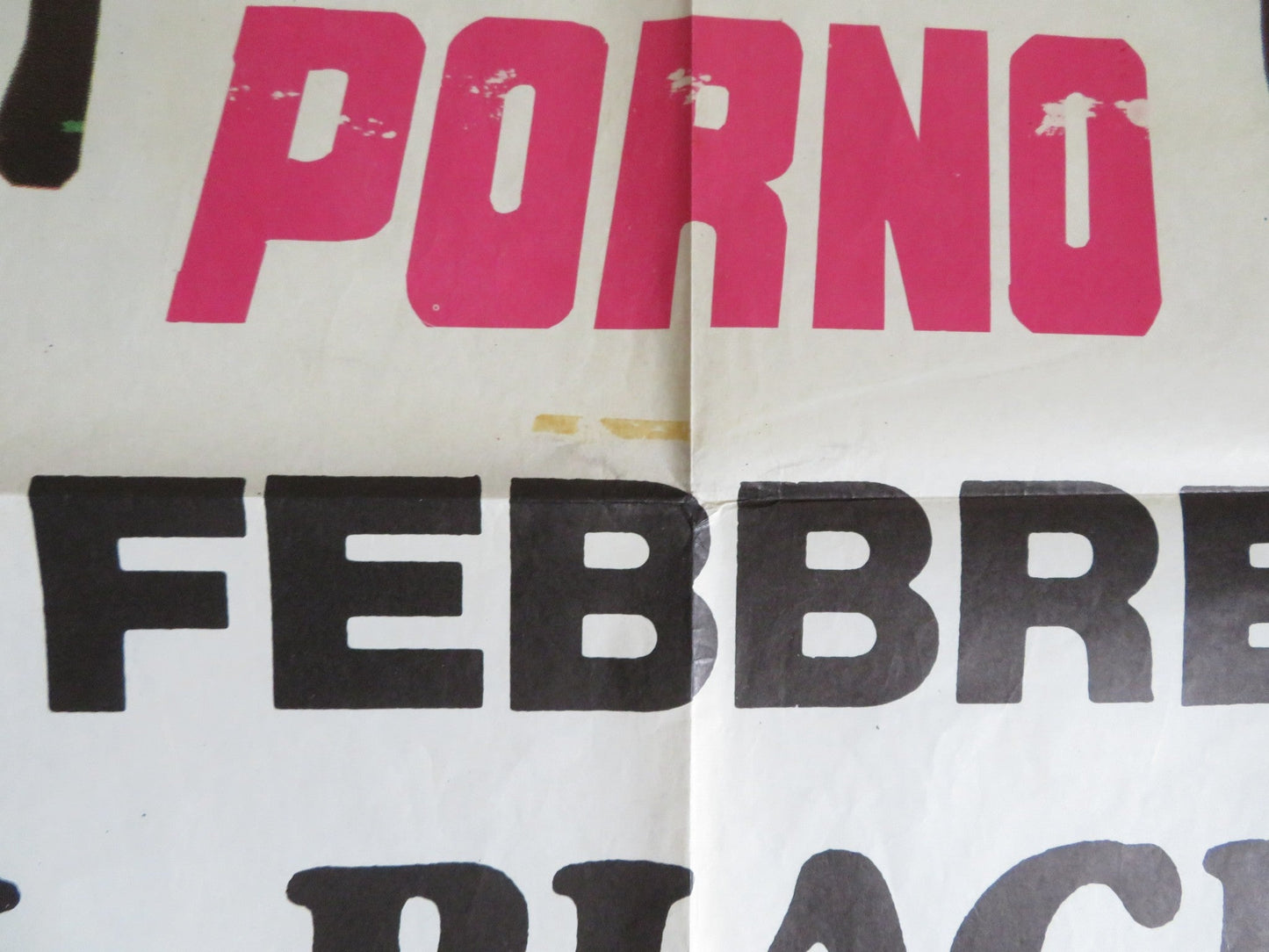 PORNO FEBBRE DEL PIACERE / L'APPEL ITALIAN 2 FOGLIO POSTER TILDA THAMAR 1974 Rendezvous Cinema Movie posters