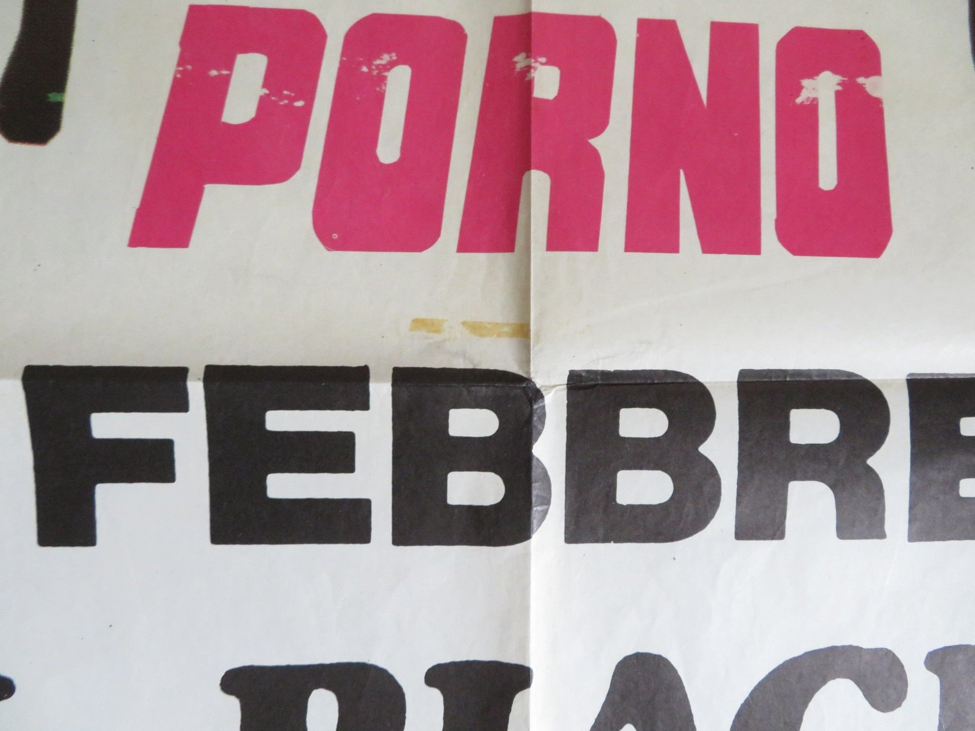 PORNO FEBBRE DEL PIACERE / L'APPEL ITALIAN 2 FOGLIO POSTER TILDA THAMAR 1974 Rendezvous Cinema Movie posters