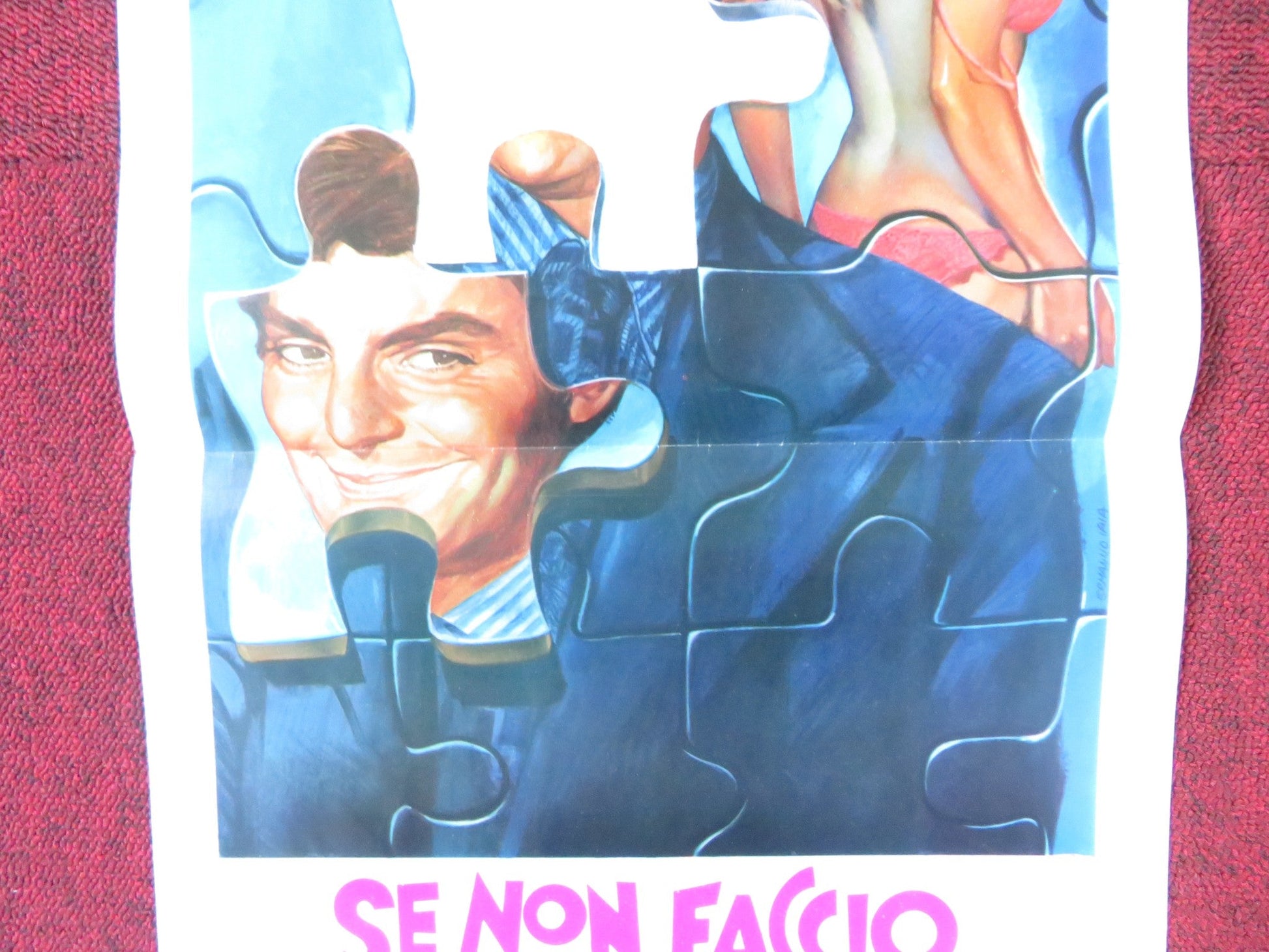 PORTNOY'S COMPLAINT ITALIAN LOCANDINA POSTER RICHARD BENJAMIN KAREN BLACK 1972 Rendezvous Cinema Movie posters