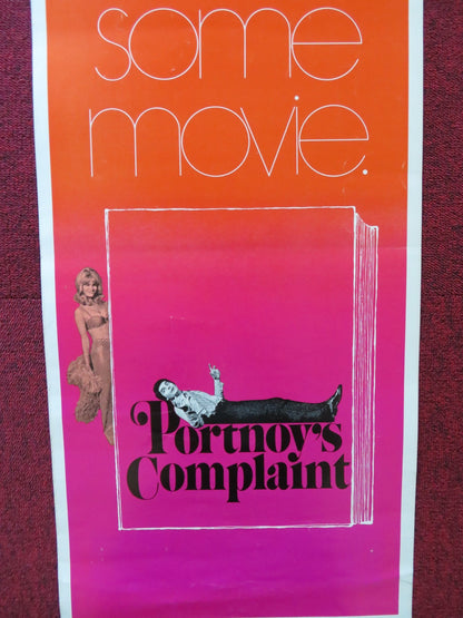 PORTNOY'S COMPLAINT US INSERT (14"x 36") POSTER RICHARD BENJAMIN K. BLACK 1972 Rendezvous Cinema Movie posters