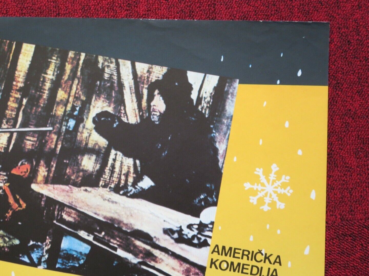 PORTRAGA ZA ZLATOM / THE GOLD RUSH YUGOSLAVIAN (19"x 27") POSTER 1925 Movie posters