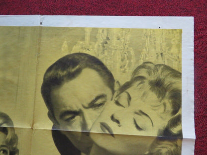 PORTRAIT IN BLACK FOLDED US ONE SHEET POSTER LANA TURNER ANTHONY QUINN 1960 Movie posters