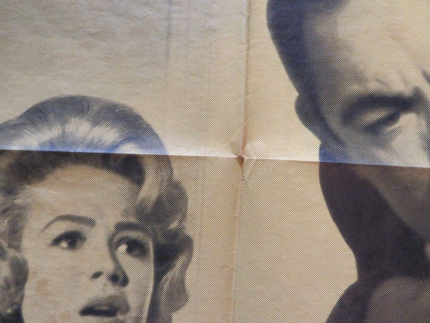 PORTRAIT IN BLACK FOLDED US ONE SHEET POSTER LANA TURNER ANTHONY QUINN 1960 Movie posters