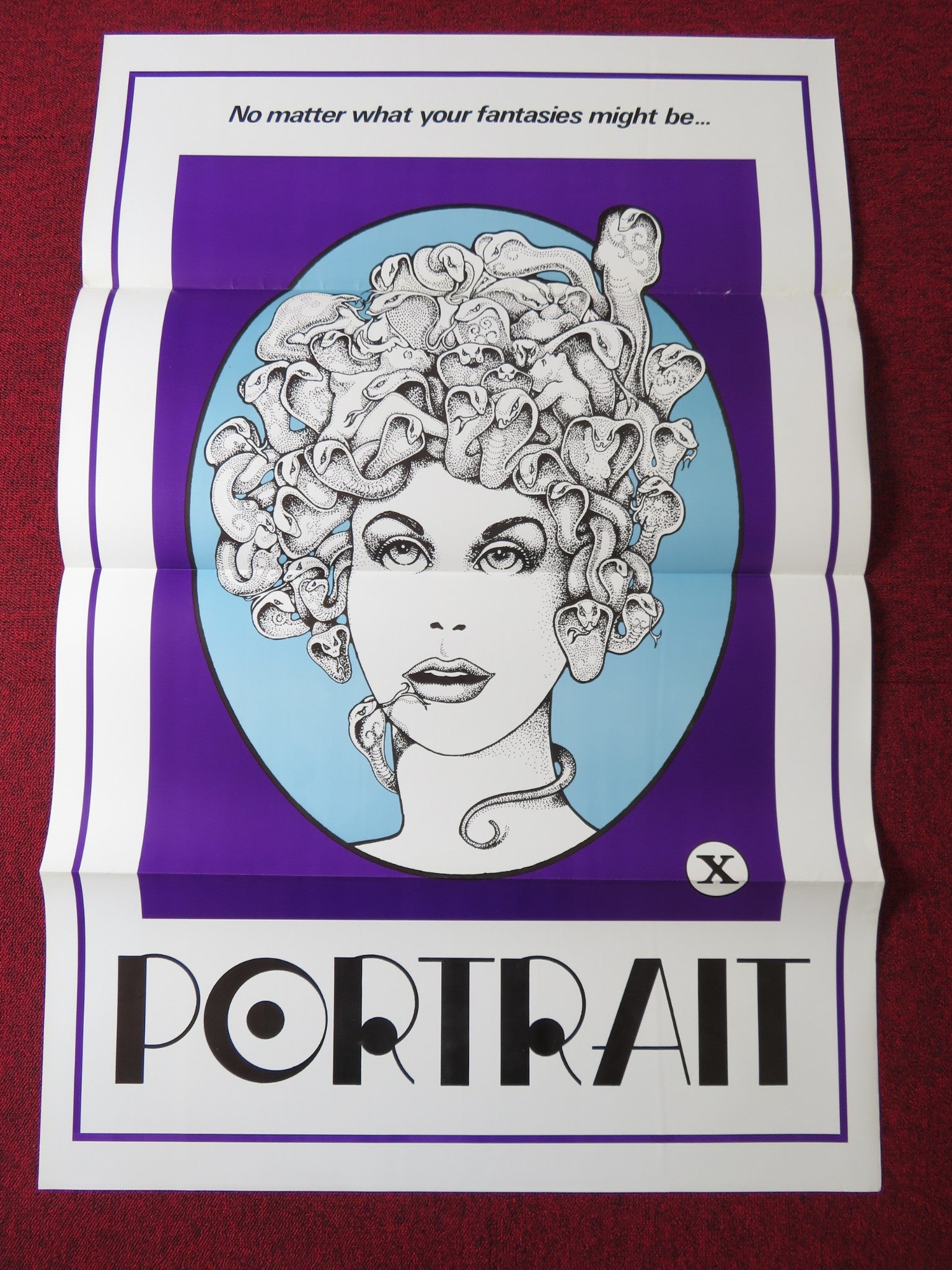 PORTRAIT US TRI FOLDED ONE SHEET ROLLED POSTER RITA DAVIS JAMIE GILLIS ...