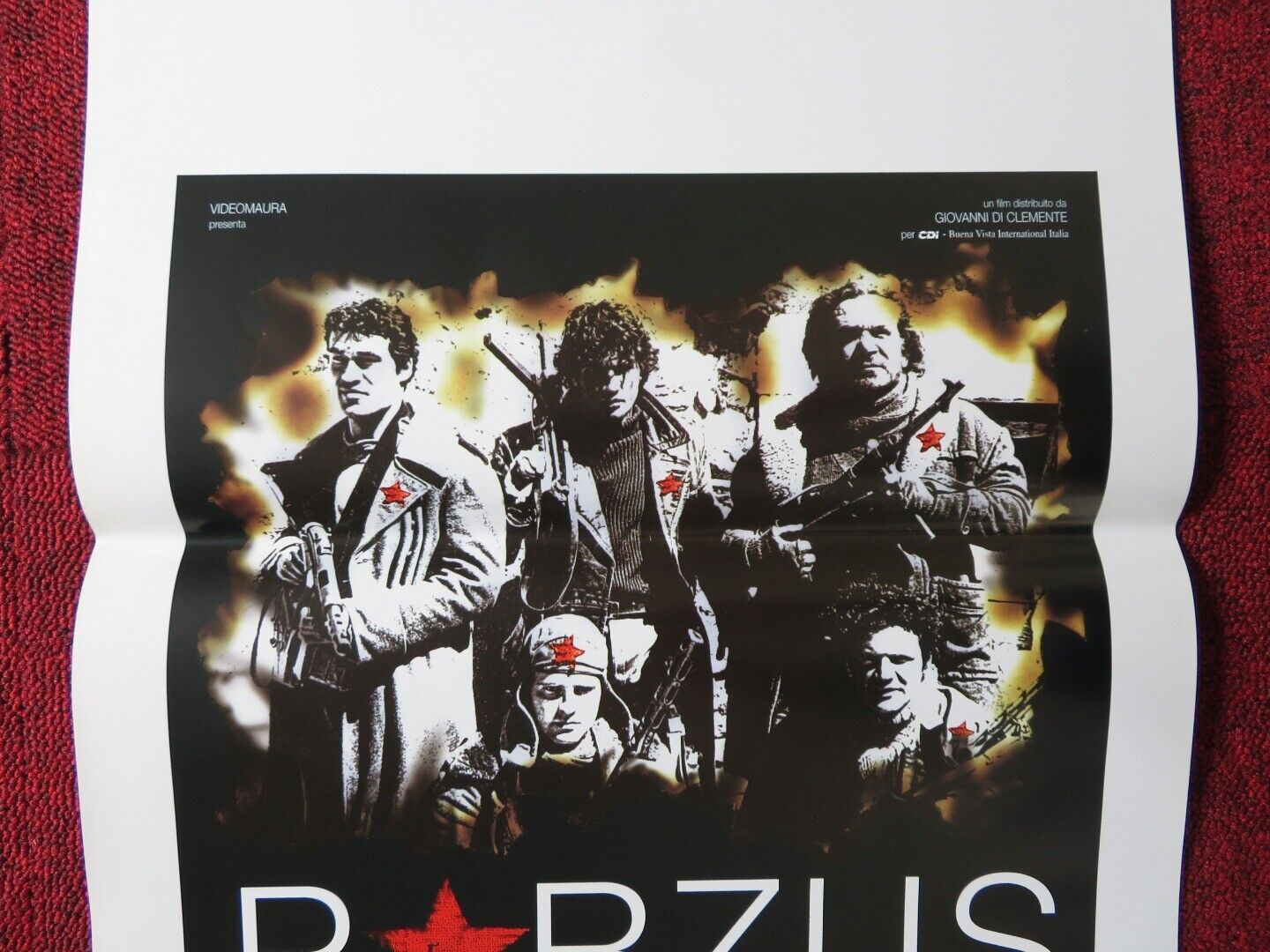 PORZUS ITALIAN LOCANDINA (27.5"x13") POSTER LORENZO CRESPI GIANNI CAVINA '97 Movie posters