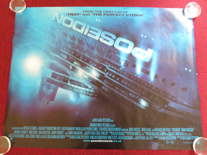 POSEIDON UK QUAD (30"x 40") ROLLED POSTER KURT RUSSELL JOSH LUCAS 2006 Rendezvous Cinema Movie posters