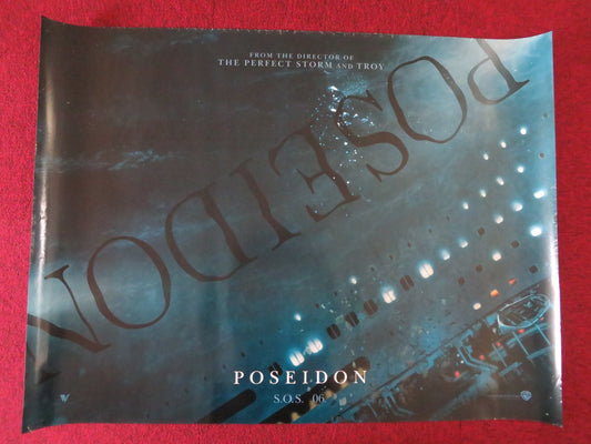 POSEIDON UK QUAD (30"x 40") ROLLED POSTER KURT RUSSELL JOSH LUCAS 2006 Rendezvous Cinema Movie posters