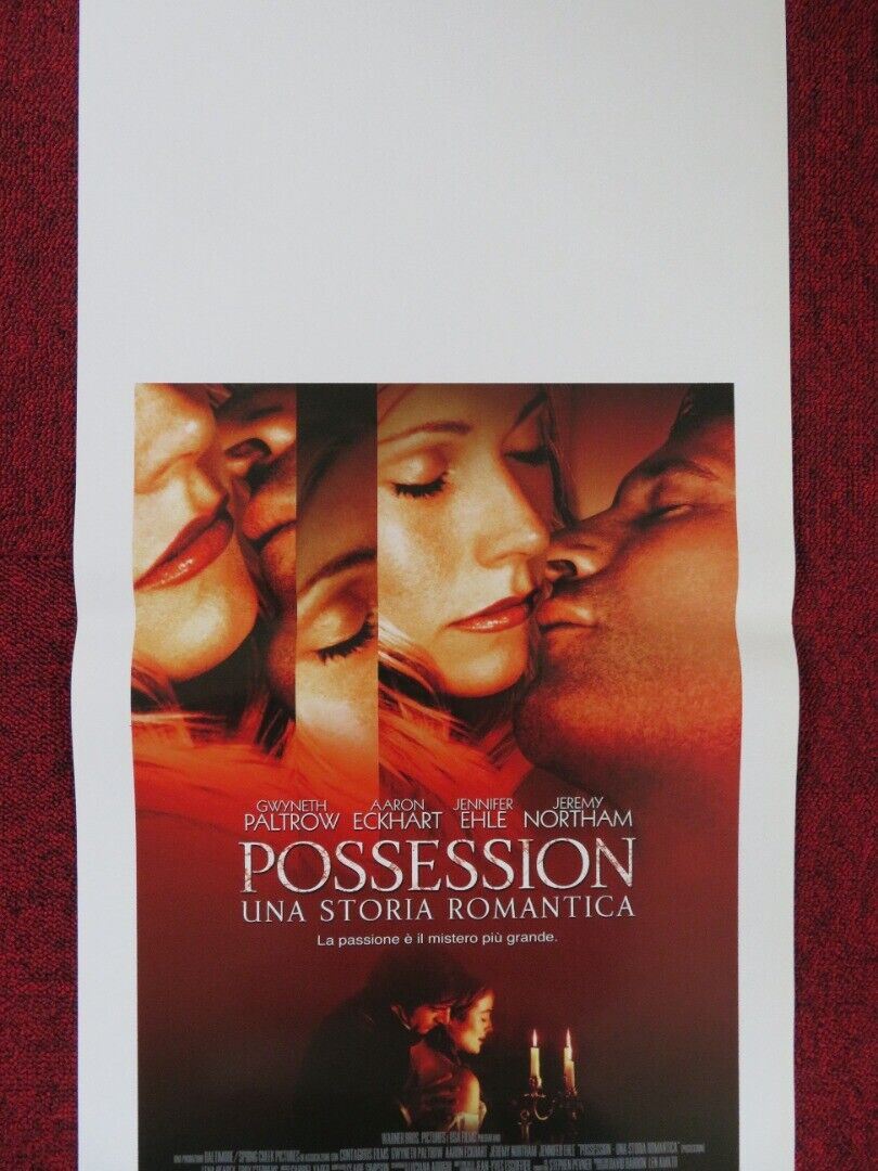 POSSESSION ITALIAN LOCANDINA (27.5"x13") POSTER G PALTROW A ECKHART 2002 Rendezvous Cinema Movie posters