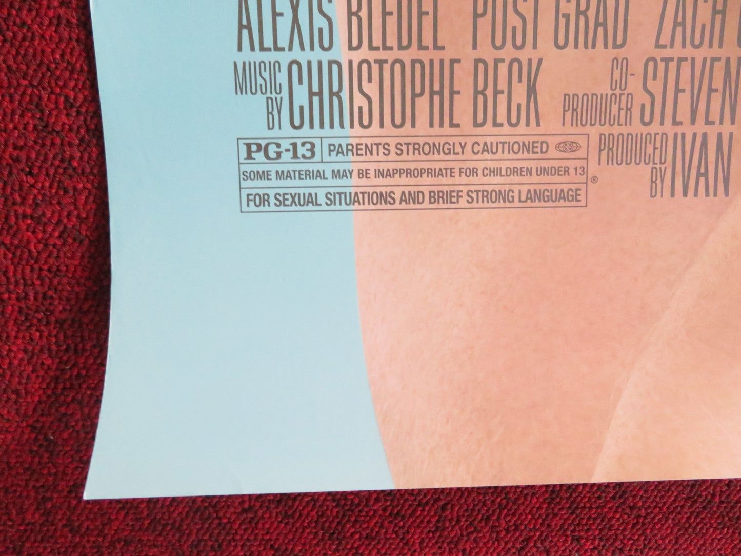 POST GRAD - A US ONE SHEET ROLLED POSTER ALEXIS BLEDEL MICHAEL KEATON 2009 Rendezvous Cinema Movie posters