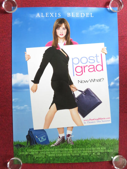 POST GRAD - B US ONE SHEET ROLLED POSTER ALEXIS BLEDEL MICHAEL KEATON 2009 Rendezvous Cinema Movie posters