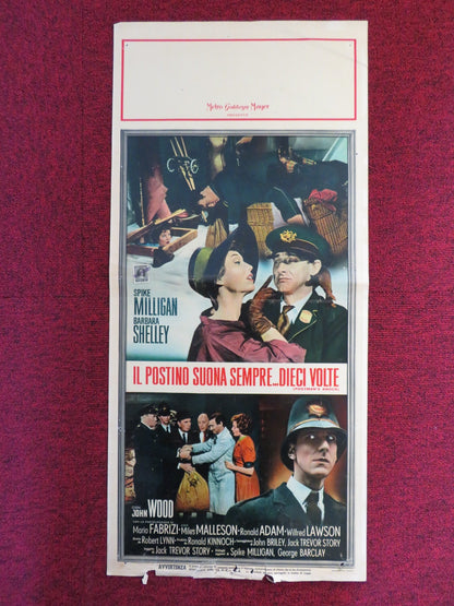 POSTMAN'S KNOCK ITALIAN LOCANDINA POSTER SPIKE MILLIGAN BARBARA SHELLEY 1962 Rendezvous Cinema Movie posters