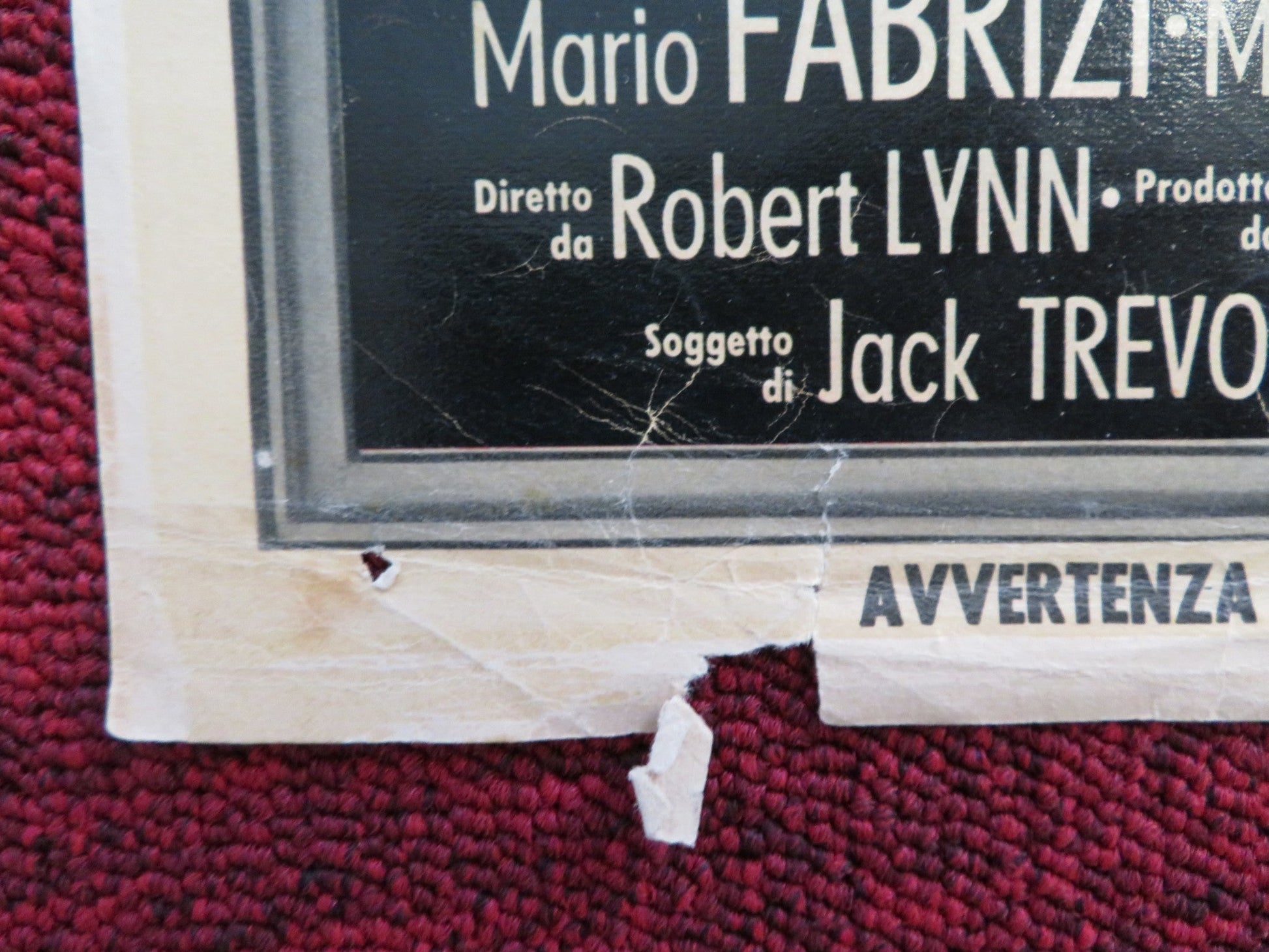 POSTMAN'S KNOCK ITALIAN LOCANDINA POSTER SPIKE MILLIGAN BARBARA SHELLEY 1962 Rendezvous Cinema Movie posters