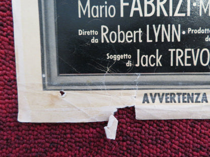 POSTMAN'S KNOCK ITALIAN LOCANDINA POSTER SPIKE MILLIGAN BARBARA SHELLEY 1962 Rendezvous Cinema Movie posters