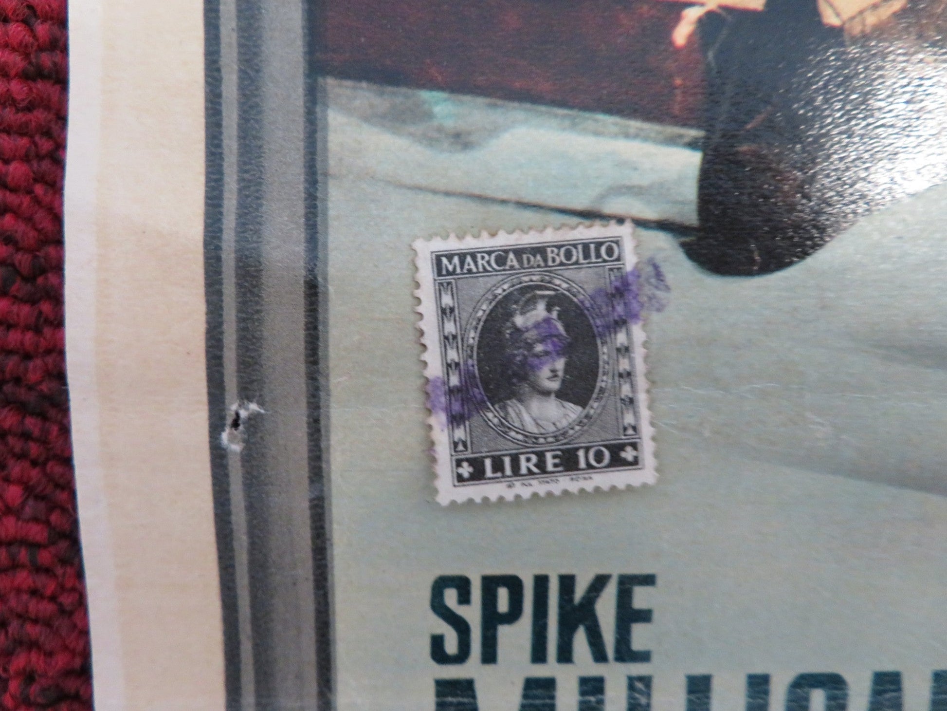 POSTMAN'S KNOCK ITALIAN LOCANDINA POSTER SPIKE MILLIGAN BARBARA SHELLEY 1962 Rendezvous Cinema Movie posters