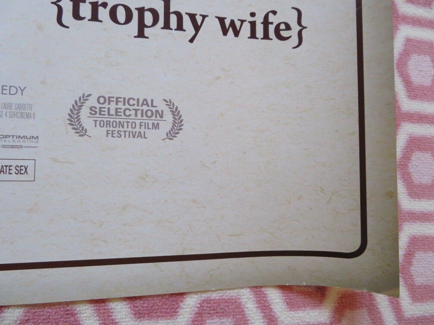 POTICHE - TROPHY WIFE QUAD (30"x 40") ROLLED POSTER CATHERINE DENEUVE 2010 Rendezvous Cinema Movie posters