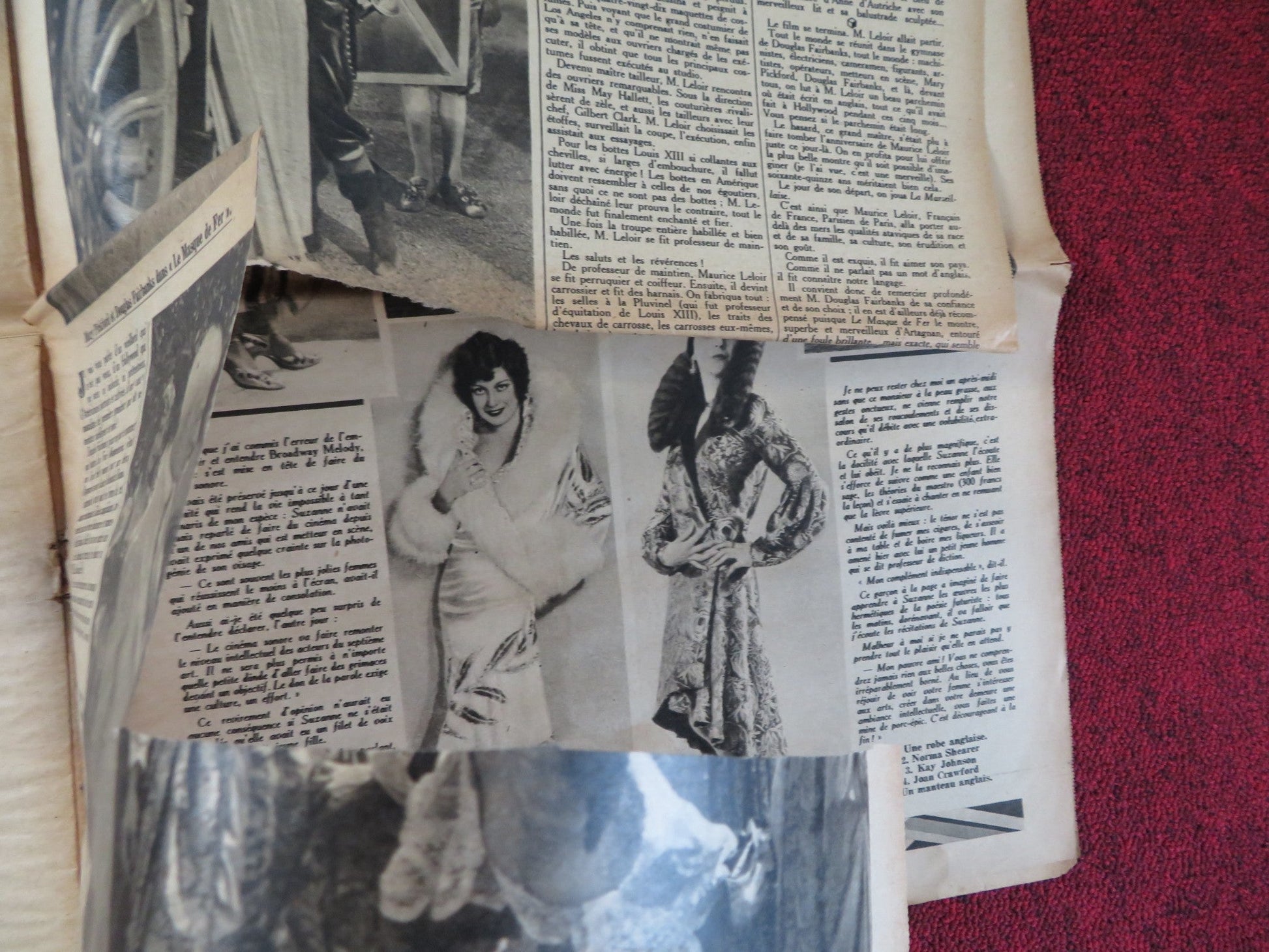 POUR VOUS CINEMA NO. 53 - FRENCH CINEMA + FILM WEEKLY NEWSPAPER GRETA GARBO 1929 Rendezvous Cinema Movie posters