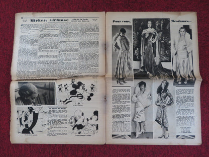 POUR VOUS CINEMA NO. 53 - FRENCH CINEMA + FILM WEEKLY NEWSPAPER GRETA GARBO 1929 Rendezvous Cinema Movie posters