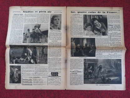 POUR VOUS CINEMA NO. 53 - FRENCH CINEMA + FILM WEEKLY NEWSPAPER GRETA GARBO 1929 Rendezvous Cinema Movie posters