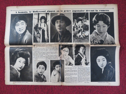 POUR VOUS CINEMA NO. 53 - FRENCH CINEMA + FILM WEEKLY NEWSPAPER GRETA GARBO 1929 Rendezvous Cinema Movie posters