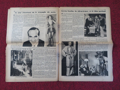 POUR VOUS CINEMA NO. 54 - FRENCH CINEMA + FILM WEEKLY NEWSPAPER DITA PARLO 1929 Rendezvous Cinema Movie posters