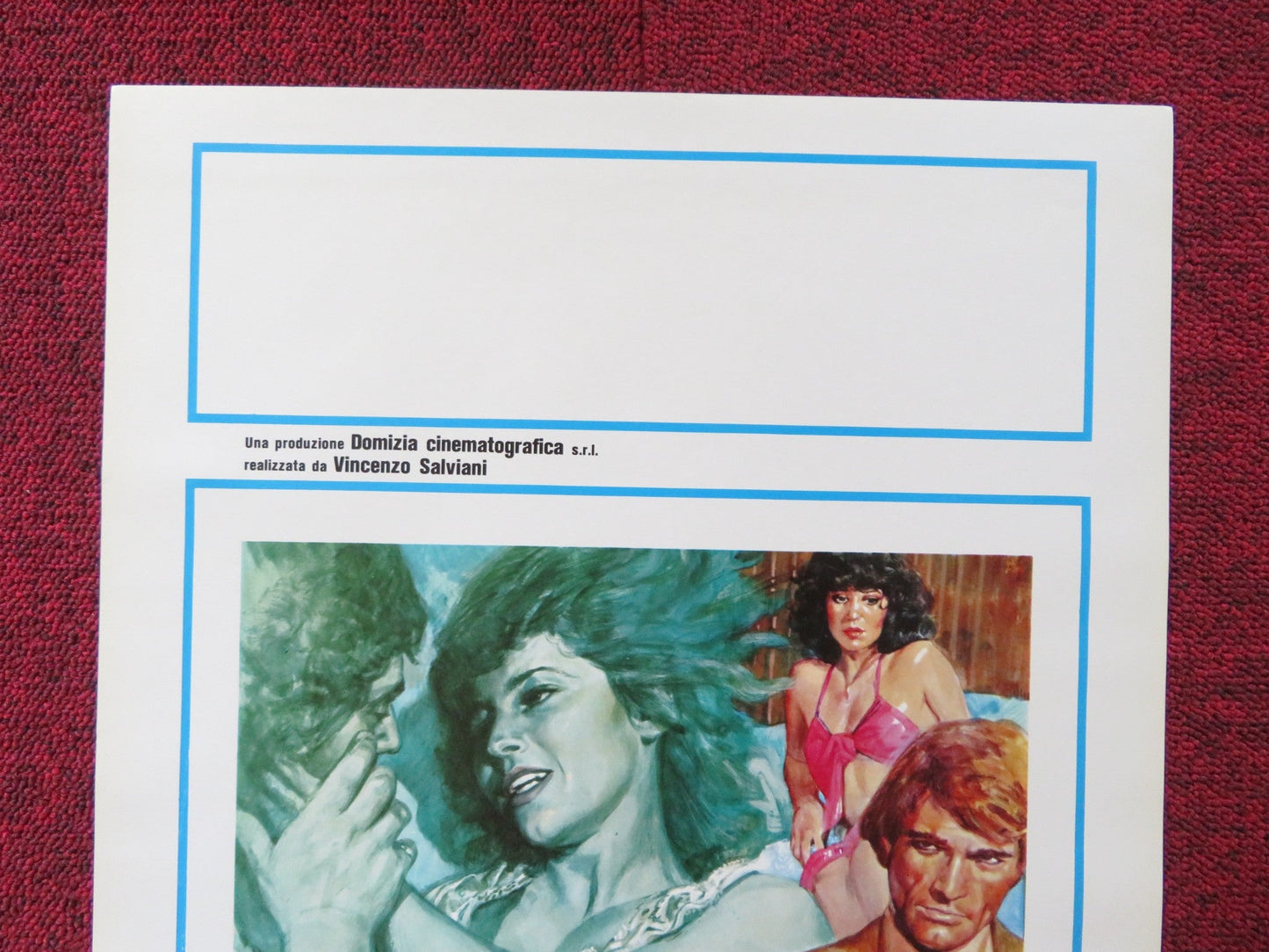 POVER'AMMORE ITALIAN LOCANDINA POSTER CARMELO ZAPPULLA LINA POLITO 1982 Rendezvous Cinema Movie posters