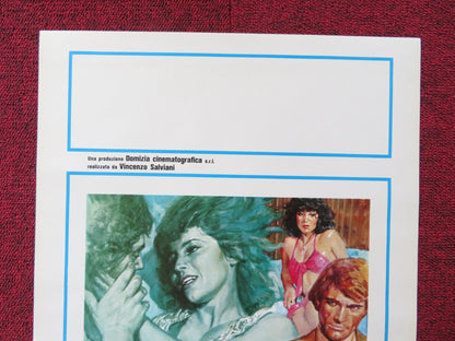 POVER'AMMORE ITALIAN LOCANDINA POSTER CARMELO ZAPPULLA LINA POLITO 1982 Rendezvous Cinema Movie posters