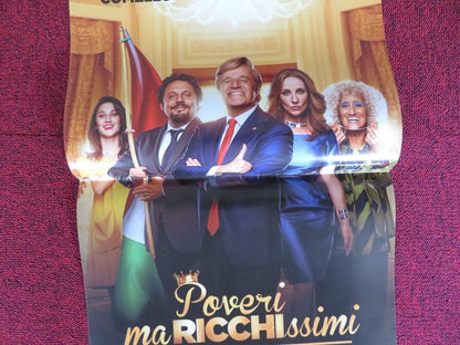 POVERI MA RICCHISSIMI ITALIAN LOCANDINA (26.5"x12.5") POSTER 2017 - Rendezvous Cinema