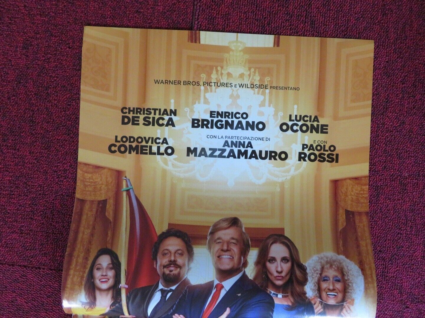 POVERI MA RICCHISSIMI ITALIAN LOCANDINA (26.5"x12.5") POSTER 2017 - Rendezvous Cinema