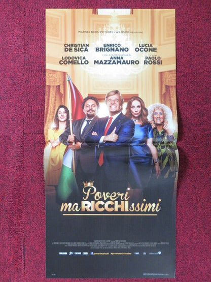 POVERI MA RICCHISSIMI ITALIAN LOCANDINA (26.5"x12.5") POSTER CHRISTIAN DE SICA Movie posters