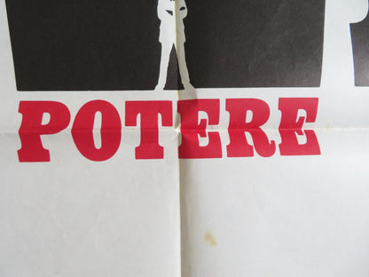 POWER - B ITALIAN 2 FOGLIO POSTER RICHARD GERE GENE HACKMAN 1986 Rendezvous Cinema Movie posters