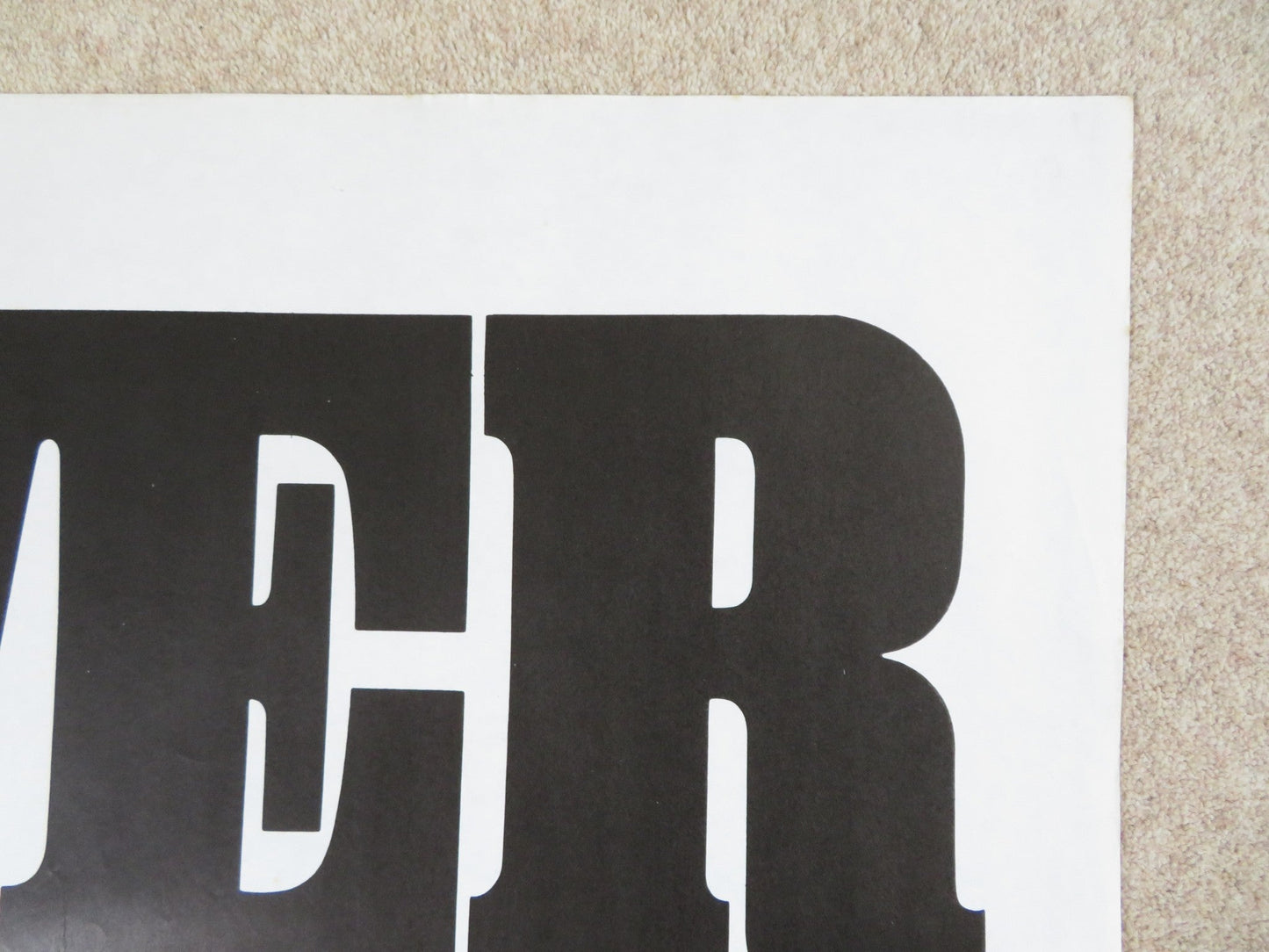 POWER - B ITALIAN 2 FOGLIO POSTER RICHARD GERE GENE HACKMAN 1986 Rendezvous Cinema Movie posters