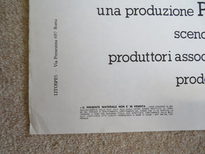 POWER ITALIAN 2 FOGLIO POSTER RICHARD GERE GENE HACKMAN 1986 Rendezvous Cinema Movie posters