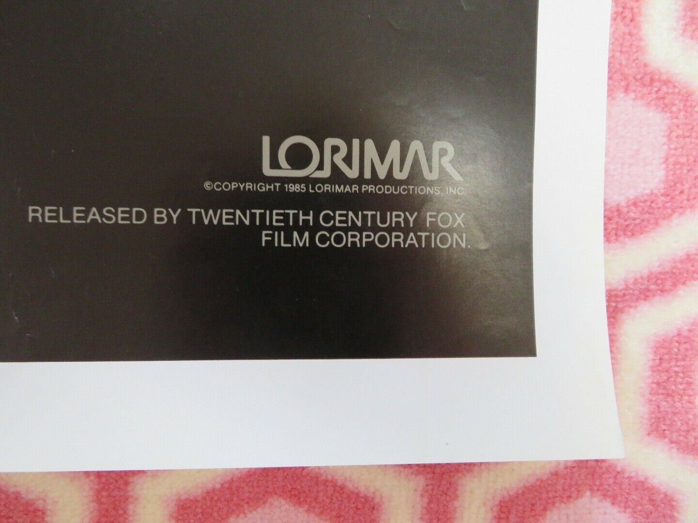 POWER US ONE SHEET POSTER RICHARD GERE GENE HACKMAN 1985 Movie posters