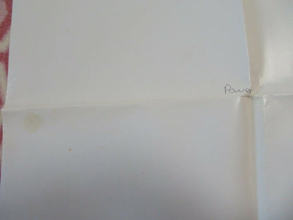 POWER US ONE SHEET POSTER RICHARD GERE GENE HACKMAN 1985 Movie posters