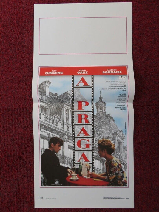 PRAGUE ITALIAN LOCANDINA (27.5"x13") POSTER ALAN CUMMING 1992 Movie posters