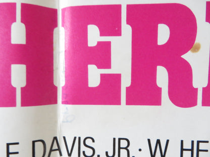 PREACHERMAN FOLDED US ONE SHEET POSTER ALBERT T. VIOLA ILENE KRISTEN 1971 Rendezvous Cinema Movie posters