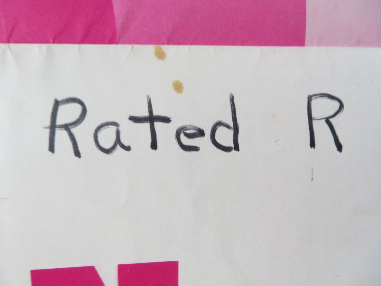 PREACHERMAN FOLDED US ONE SHEET POSTER ALBERT T. VIOLA ILENE KRISTEN 1971 Rendezvous Cinema Movie posters